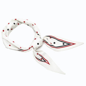 Dots Bandana Blue/White Women
