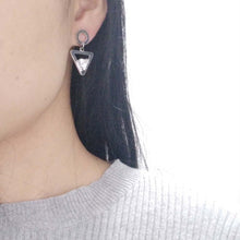 Load image into Gallery viewer, Simple Triangle Earrings