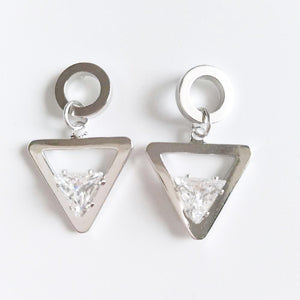 Simple Triangle Earrings