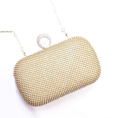 Diamond Purse for Women Gloden/Silver/Black