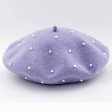 Load image into Gallery viewer, Pearl Beret Hats for Women 6 Colors