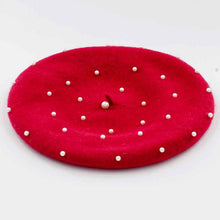 Load image into Gallery viewer, Pearl Beret Hats for Women 6 Colors