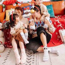 Load image into Gallery viewer, Coral velvet socks for parents, babies and kids