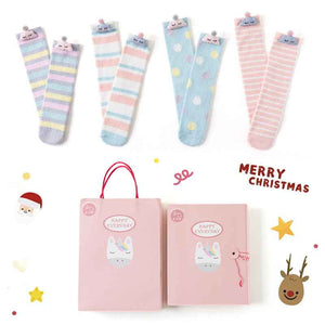 Coral velvet socks for parents and kids